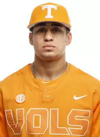 KNOXVILLE, TN - JANUARY 19, 2018 - Catcher Benito Santiago #31 of the Tennessee Volunteers headshot during 2017-18 photo day in Knoxville, TN. Photo By Kyle Zedaker/Tennessee Athletics