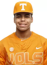 KNOXVILLE, TN - JANUARY 19, 2018 - Pitcher/outfielder Joshua Plummer #33 of the Tennessee Volunteers headshot during 2017-18 photo day in Knoxville, TN. Photo By Kyle Zedaker/Tennessee Athletics