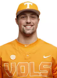 KNOXVILLE, TN - JANUARY 19, 2018 - Outfielder Luc Lipcius #40 of the Tennessee Volunteers headshot during 2017-18 photo day in Knoxville, TN. Photo By Kyle Zedaker/Tennessee Athletics