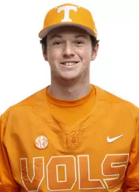 KNOXVILLE, TN - JANUARY 19, 2018 - Pitcher Sam Springer #41 of the Tennessee Volunteers headshot during 2017-18 photo day in Knoxville, TN. Photo By Kyle Zedaker/Tennessee Athletics