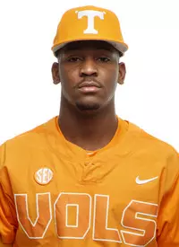 KNOXVILLE, TN - JANUARY 19, 2018 - Outfielder Justin Ammons #9 of the Tennessee Volunteers headshot during 2017-18 photo day in Knoxville, TN. Photo By Kyle Zedaker/Tennessee Athletics
