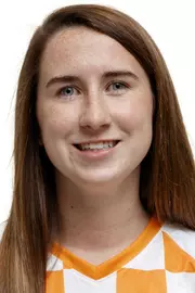 KNOXVILLE, TN - JULY 30, 2018 - Midfielder/Defender Rylie O'Keefe #4 of the Tennessee Volunteers headshot during Soccer Photo Day at Anderson Training Center in Knoxville, TN. Photo By