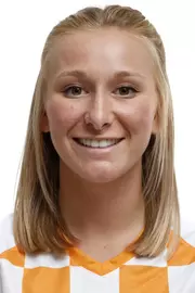 KNOXVILLE, TN - JULY 30, 2018 - Midfielder/Defender Rylie O'Keefe #4 of the Tennessee Volunteers headshot during Soccer Photo Day at Anderson Training Center in Knoxville, TN. Photo By