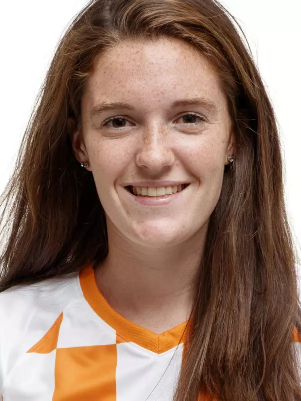 KNOXVILLE, TN - JULY 30, 2018 - Midfielder/Defender Rylie O'Keefe #4 of the Tennessee Volunteers headshot during Soccer Photo Day at Anderson Training Center in Knoxville, TN. Photo By