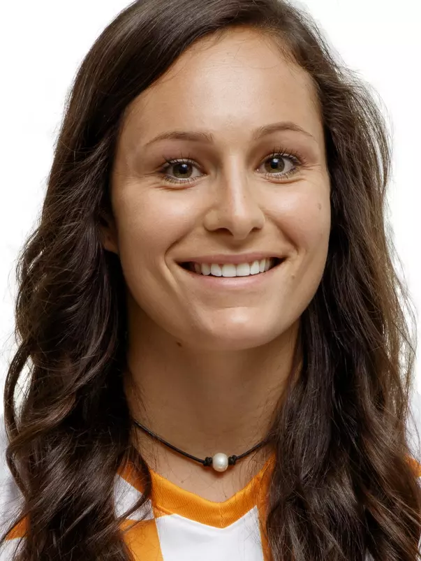 KNOXVILLE, TN - JULY 30, 2018 - Midfielder/Defender Rylie O'Keefe #4 of the Tennessee Volunteers headshot during Soccer Photo Day at Anderson Training Center in Knoxville, TN. Photo By