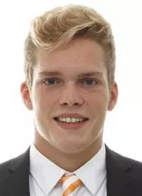 KNOXVILLE, TN - AUGUST 25, 2018 - Nolan Briggs of the Tennessee Volunteers headshot during Photo Day in Knoxville, TN. Photo By John Golliher/Tennessee Athletics