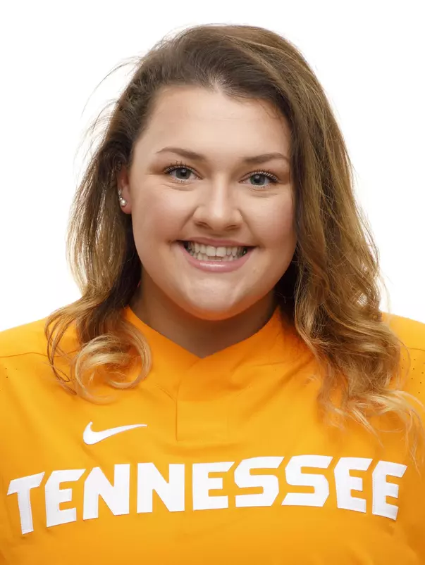 KNOXVILLE, TN - NOVEMBER 08, 2019 - Utility Anna Hazelwood #46 of the Tennessee Lady Volunteers headshot taken in Knoxville, TN. Photo By Maury Neipris/Tennessee Athletics