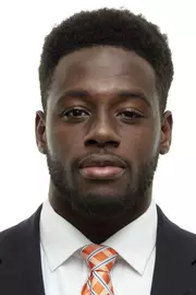 KNOXVILLE, TN - JUNE 11, 2019 - Linebacker Daniel Bituli #35 of the Tennessee Volunteers headshot taken in Knoxville, TN. Photo By Andrew Ferguson/Tennessee Athletics