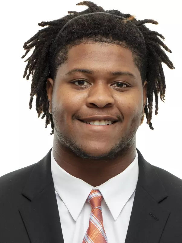 KNOXVILLE, TN - JUNE 11, 2019 - Offensive lineman K'Rojhn Calbert #74 of the Tennessee Volunteers headshot taken in Knoxville, TN. Photo By Andrew Ferguson/Tennessee Athletics