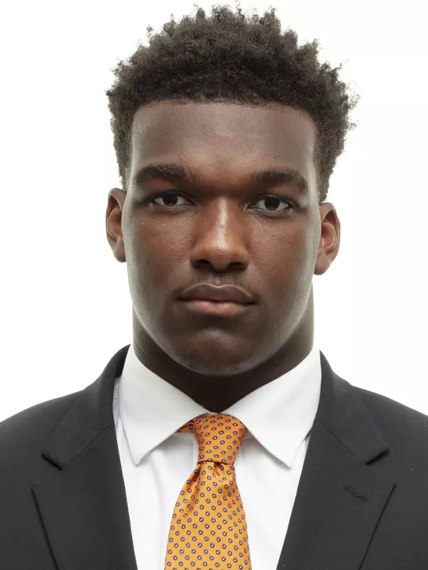 KNOXVILLE, TN - JUNE 11, 2019 - Offensive lineman Jerome Carvin #75 of the Tennessee Volunteers headshot taken in Knoxville, TN. Photo By Andrew Ferguson/Tennessee Athletics
