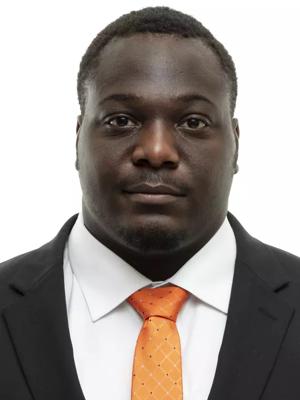 KNOXVILLE, TN - JUNE 11, 2019 - Defensive lineman Greg Emerson #90 of the Tennessee Volunteers headshot taken in Knoxville, TN. Photo By Andrew Ferguson/Tennessee Athletics