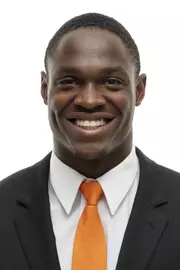 KNOXVILLE, TN - JUNE 11, 2019 - Running back Carlin Fils-aime #27 of the Tennessee Volunteers headshot taken in Knoxville, TN. Photo By Andrew Ferguson/Tennessee Athletics