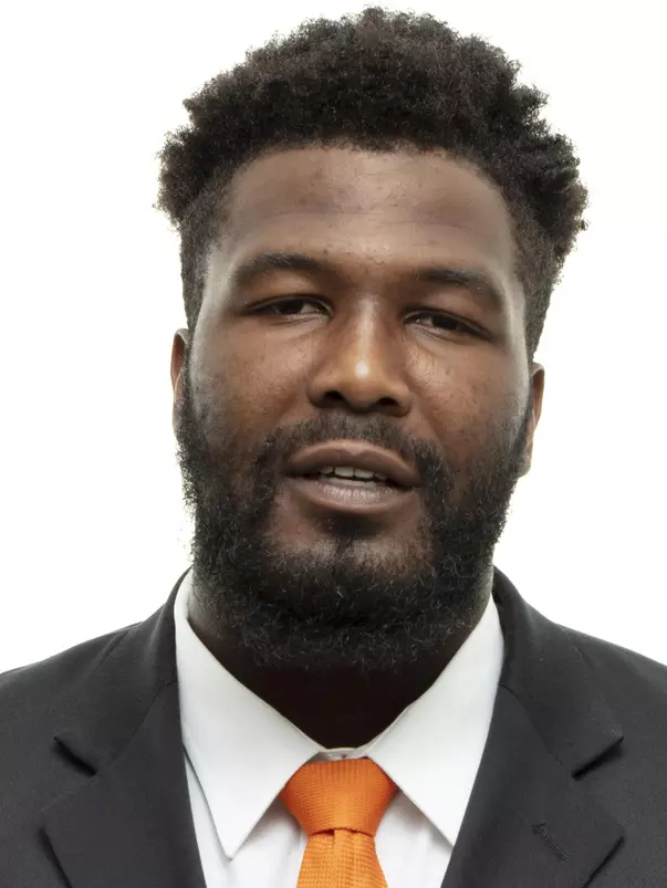 KNOXVILLE, TN - JUNE 11, 2019 - Defensive lineman Emmit Gooden #93 of the Tennessee Volunteers headshot taken in Knoxville, TN. Photo By Andrew Ferguson/Tennessee Athletics