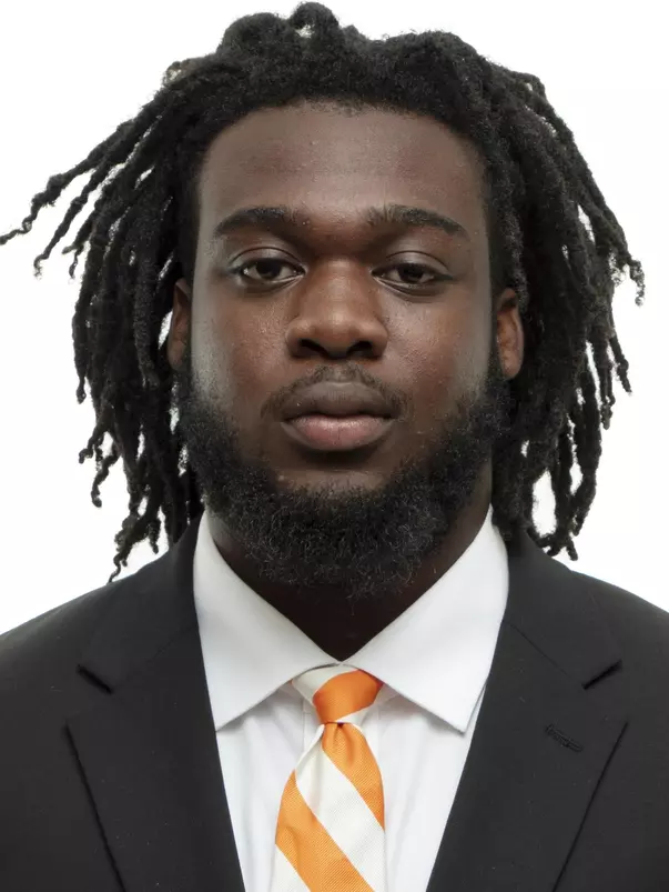 KNOXVILLE, TN - JUNE 11, 2019 - Defensive lineman Kingston Harris #54 of the Tennessee Volunteers headshot taken in Knoxville, TN. Photo By Andrew Ferguson/Tennessee Athletics
