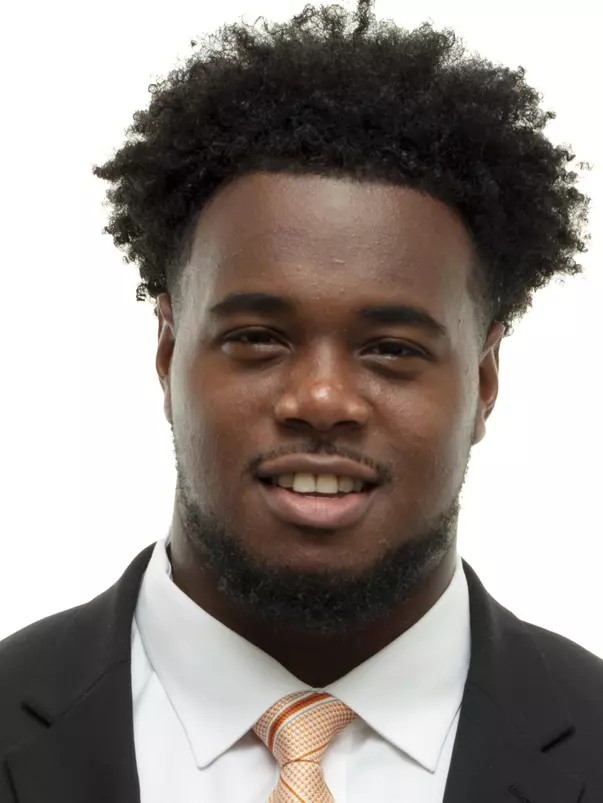 KNOXVILLE, TN - JUNE 11, 2019 - Offensive lineman Brandon Kennedy #55 of the Tennessee Volunteers headshot taken in Knoxville, TN. Photo By Andrew Ferguson/Tennessee Athletics