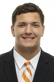 KNOXVILLE, TN - JUNE 12, 2019 - Offensive lineman Riley Locklear #56 of the Tennessee Volunteers headshot taken in Knoxville, TN. Photo By Andrew Ferguson/Tennessee Athletics