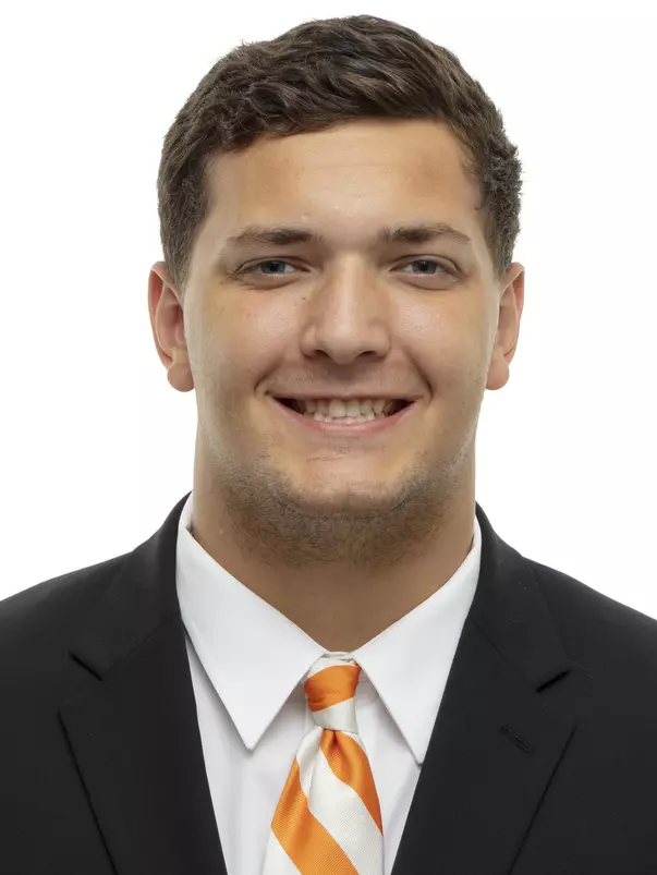 KNOXVILLE, TN - JUNE 12, 2019 - Offensive lineman Riley Locklear #56 of the Tennessee Volunteers headshot taken in Knoxville, TN. Photo By Andrew Ferguson/Tennessee Athletics