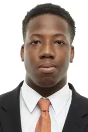 KNOXVILLE, TN - JUNE 11, 2019 - Offensive lineman Wanya Morris #64 of the Tennessee Volunteers headshot taken in Knoxville, TN. Photo By Andrew Ferguson/Tennessee Athletics