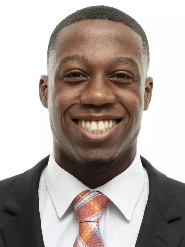 KNOXVILLE, TN - JUNE 11, 2019 - Wide receiver Josh Palmer #5 of the Tennessee Volunteers headshot taken in Knoxville, TN. Photo By Andrew Ferguson/Tennessee Athletics