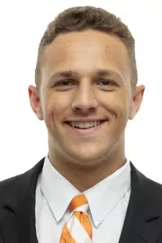 KNOXVILLE, TN - JUNE 11, 2019 - Quarterback J.T. Shrout #12 of the Tennessee Volunteers headshot taken in Knoxville, TN. Photo By Andrew Ferguson/Tennessee Athletics