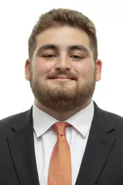 KNOXVILLE, TN - JUNE 11, 2019 - Offensive lineman Airin Spell #67 of the Tennessee Volunteers headshot taken in Knoxville, TN. Photo By Andrew Ferguson/Tennessee Athletics