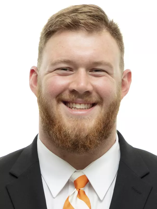 KNOXVILLE, TN - JUNE 11, 2019 - Offensive lineman Dawson Stephens #53 of the Tennessee Volunteers headshot taken in Knoxville, TN. Photo By Andrew Ferguson/Tennessee Athletics