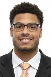 KNOXVILLE, TN - JUNE 11, 2019 - Tight end Jacob Warren #87 of the Tennessee Volunteers headshot taken in Knoxville, TN. Photo By Andrew Ferguson/Tennessee Athletics