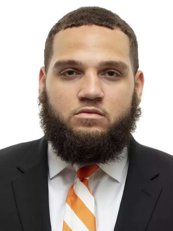 KNOXVILLE, TN - JUNE 11, 2019 - Defensive lineman Savion Williams #50 of the Tennessee Volunteers headshot taken in Knoxville, TN. Photo By Andrew Ferguson/Tennessee Athletics