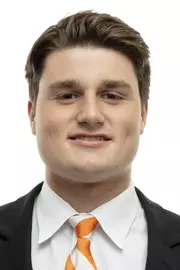 KNOXVILLE, TN - JUNE 11, 2019 - Long snapper Jake Yelich #59 of the Tennessee Volunteers headshot taken in Knoxville, TN. Photo By Andrew Ferguson/Tennessee Athletics