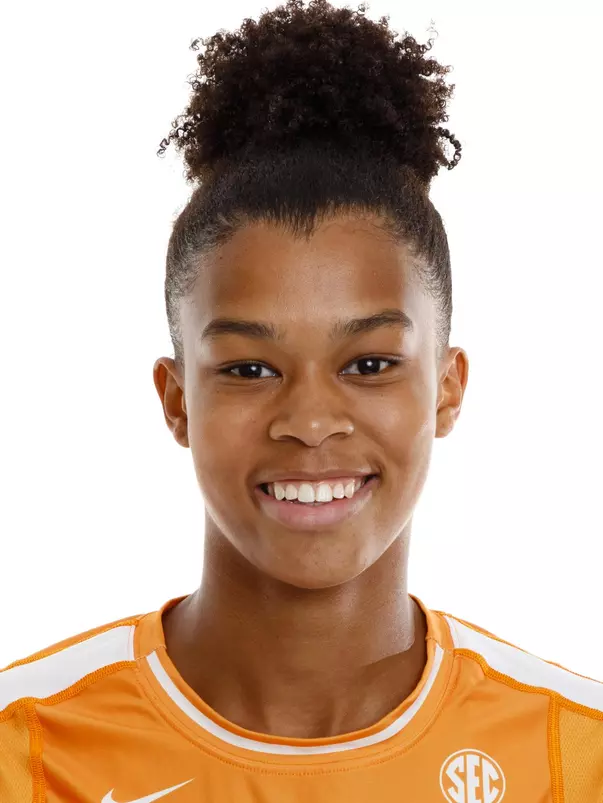 KNOXVILLE, TN - JULY 11, 2019 -  Middle blocker Addisyn Rowe #16 of the Tennessee Volunteers portrait during Photo Day taken in Knoxville, TN. Photo By Maury Neipris/Tennessee Athletics