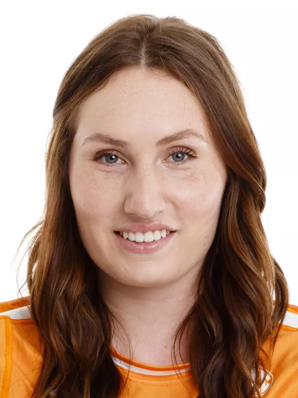 KNOXVILLE, TN - JULY 11, 2019 -  Outside hitter Tessa Grubbs #17 of the  Tennessee Volunteers portrait during Photo Day taken in Knoxville, TN. Photo By Maury Neipris/Tennessee Athletics