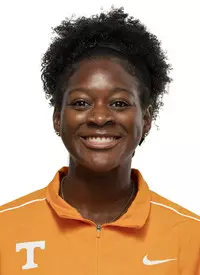 KNOXVILLE, TN - AUGUST 19, 2019 - Kay Racine of the Tennessee Volunteers headshot taken in Knoxville, TN. Photo By Andrew Ferguson/Tennessee Athletics