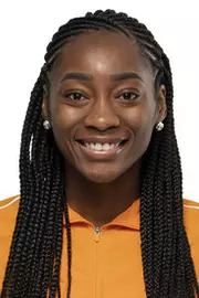 KNOXVILLE, TN - AUGUST 19, 2019 - Akira Rhodes of the Tennessee Volunteers headshot taken in Knoxville, TN. Photo By Andrew Ferguson/Tennessee Athletics
