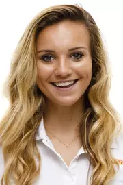 KNOXVILLE, TN - AUGUST 27, 2019 - Abbe Craine of the Tennessee Volunteers headshot taken in Knoxville, TN. Photo By Maury Neipris/Tennessee Athletics