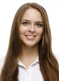 KNOXVILLE, TN - AUGUST 27, 2019 - Kate Begley of the Tennessee Volunteers headshot taken in Knoxville, TN. Photo By Maury Neipris/Tennessee Athletics