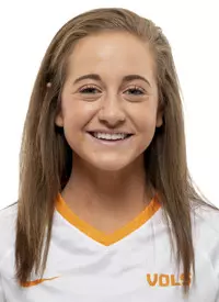 KNOXVILLE, TN - AUGUST 05, 2019 -  Midfielder Tara Katz #8 of the Tennessee Volunteers headshot taken in Knoxville, TN. Photo By Andrew Ferguson/Tennessee Athletics