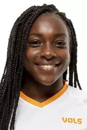 KNOXVILLE, TN - AUGUST 05, 2019 - Forward Michelle Alozie #9 of the Tennessee Volunteers headshot taken in Knoxville, TN. Photo By Andrew Ferguson/Tennessee Athletics