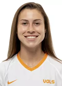 KNOXVILLE, TN - AUGUST 05, 2019 -  Forward/Midfielder Amy Thompson #17 of the Tennessee Volunteers headshot taken in Knoxville, TN. Photo By Andrew Ferguson/Tennessee Athletics