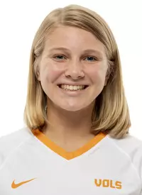 KNOXVILLE, TN - AUGUST 05, 2019 -  Defender/Midfielder Mackenzie Ostrom #19 of the Tennessee Volunteers headshot taken in Knoxville, TN. Photo By Andrew Ferguson/Tennessee Athletics