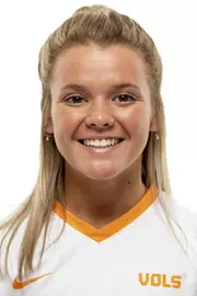 KNOXVILLE, TN - AUGUST 05, 2019 - Midfielder Claire Franks #20 of the Tennessee Volunteers headshot taken in Knoxville, TN. Photo By Andrew Ferguson/Tennessee Athletics