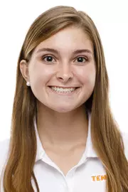 KNOXVILLE, TN - SEPTEMBER 23, 2019 - Claire Yolitz of the Tennessee Volunteers headshot taken in Knoxville, TN. Photo By Maury Neipris/Tennessee Athletics
