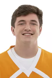KNOXVILLE, TN - OCTOBER 13, 2020 - Garrett Garner of the Tennessee Volunteers headshot taken in Knoxville, TN. Photo By Andrew Ferguson/Tennessee Athletics