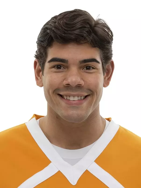 KNOXVILLE, TN - OCTOBER 13, 2020 - Dereck Taplin of the Tennessee Volunteers headshot taken in Knoxville, TN. Photo By Andrew Ferguson/Tennessee Athletics