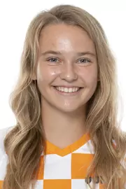 KNOXVILLE, TN - AUGUST 12, 2020 - Midfielder/Defender Caitlin Foley #25 of the Tennessee Volunteers during the 2020 Soccer Photo Day taken in Knoxville, TN. Photo By Andrew Ferguson/Tennessee Athletics