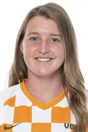 KNOXVILLE, TN - AUGUST 12, 2020 - Forward Erin Gilroy #5 of the Tennessee Volunteers during the 2020 Soccer Photo Day taken in Knoxville, TN. Photo By Andrew Ferguson/Tennessee Athletics