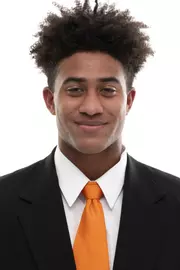 KNOXVILLE, TN - AUGUST 20, 2020 - Defensive back Chayce Bishop #25 of the Tennessee Volunteers headshot taken in Knoxville, TN. Photo By Andrew Ferguson/Tennessee Athletics
