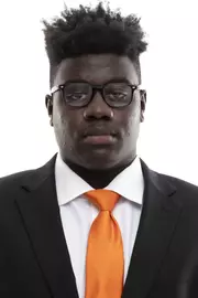 KNOXVILLE, TN - AUGUST 20, 2020 - Defensive lineman Devon Jones #93 of the Tennessee Volunteers headshot taken in Knoxville, TN. Photo By Andrew Ferguson/Tennessee Athletics