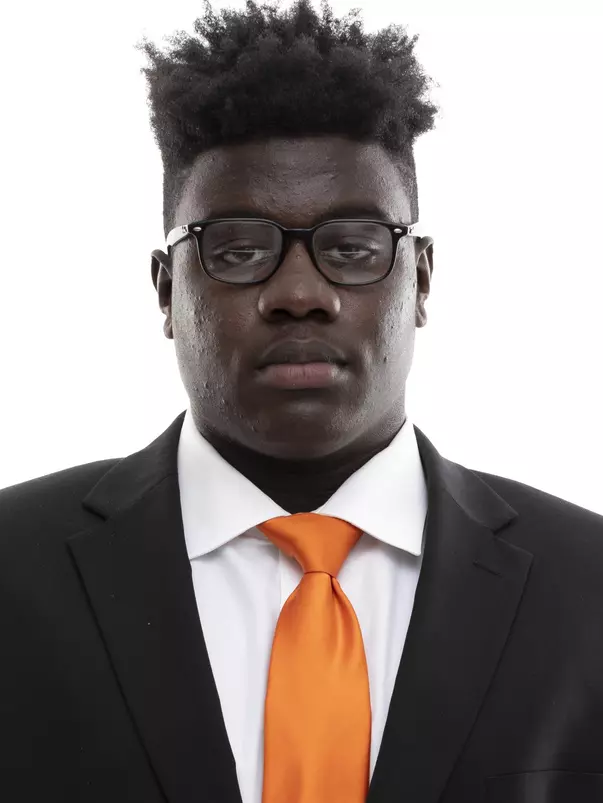 KNOXVILLE, TN - AUGUST 20, 2020 - Defensive lineman Devon Jones #93 of the Tennessee Volunteers headshot taken in Knoxville, TN. Photo By Andrew Ferguson/Tennessee Athletics
