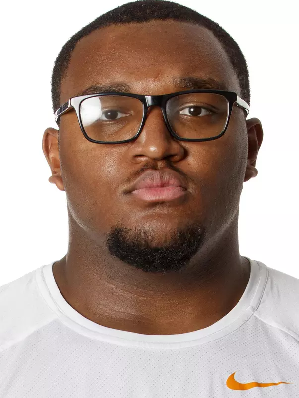 KNOXVILLE, TN - JANUARY 07, 2021 - Jordan West of the Tennessee Volunteers headshot taken in Knoxville, TN. Photo By Caleb Jones/Tennessee Athletics