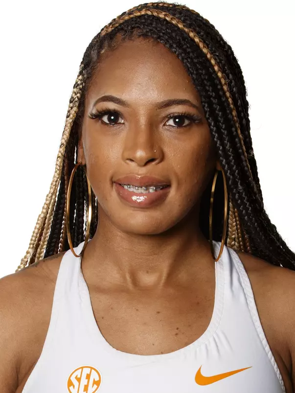 KNOXVILLE, TN - JANUARY 07, 2021 - Saqukine Cameron of the Tennessee Volunteers headshot taken in Knoxville, TN. Photo By Caleb Jones/Tennessee Athletics